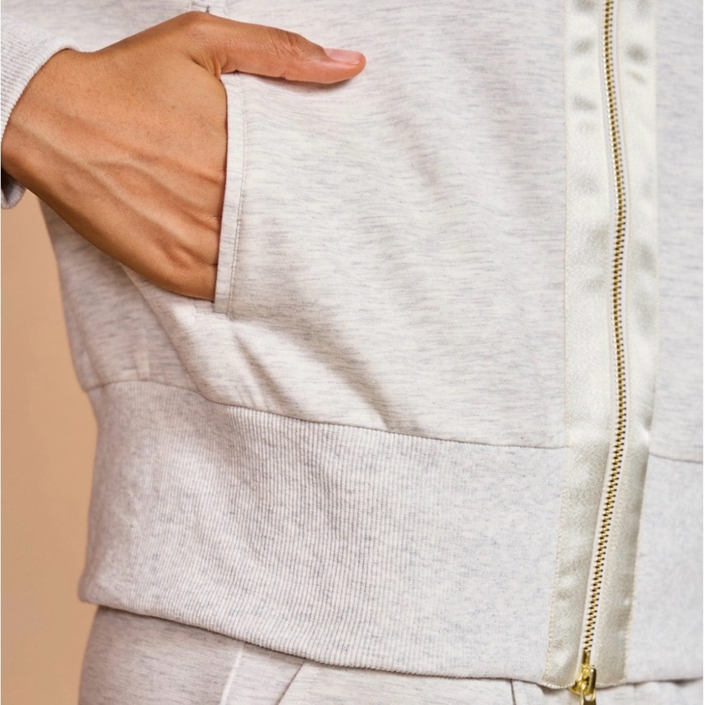 Cozy Cream Full-Zip Golf Jacket - Picture 4 of 10